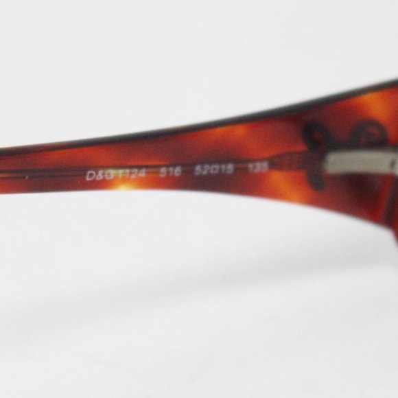 DOLCE & GABBANA #31700 Rectangular Tortoiselle Reading Optical Glasses main image 7